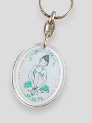 Llavero de ballet Dance
