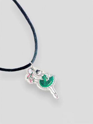 Colgante de ballet Esmeralda