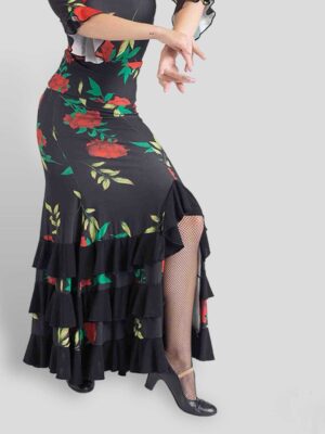 Falda de Flamenco Colombiana