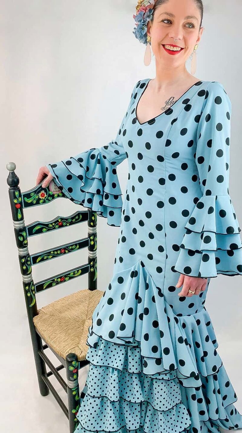 Vestido de Flamenca Lebrija Talla 40