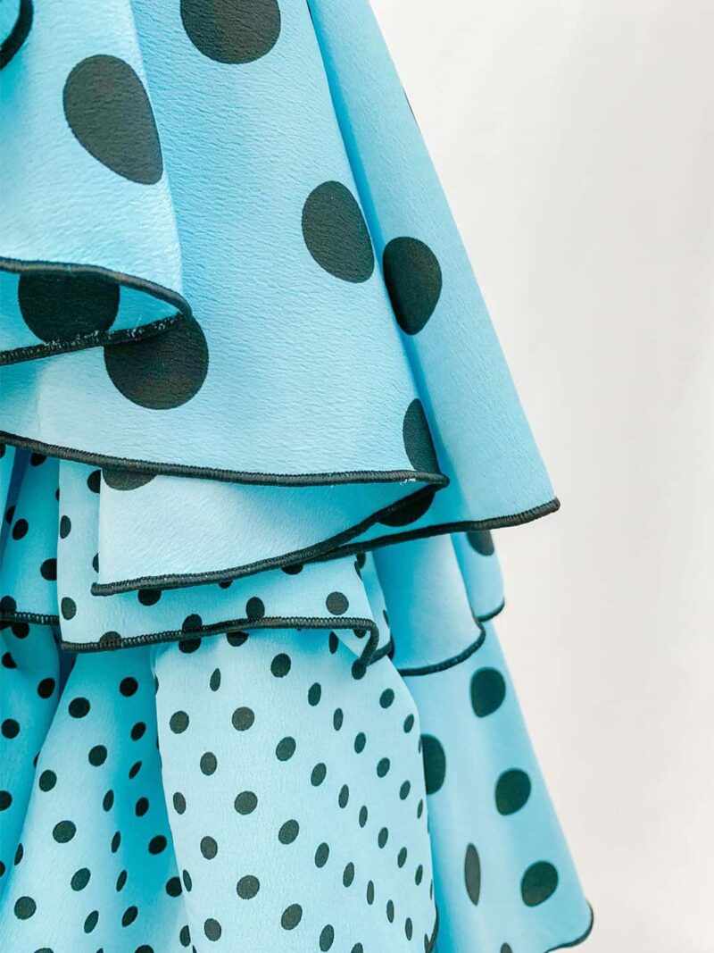 Vestido de Flamenca Lebrija Talla 40 - Imagen 4