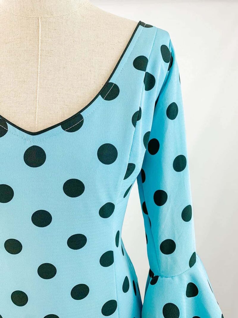 Vestido de Flamenca Lebrija Talla 40 - Imagen 5