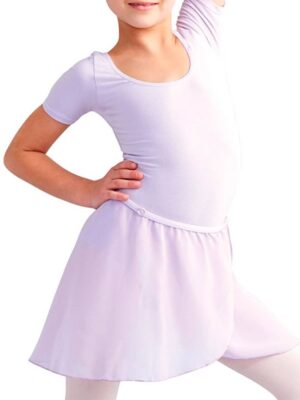 Children chiffon wrap skirt Royal Lavander