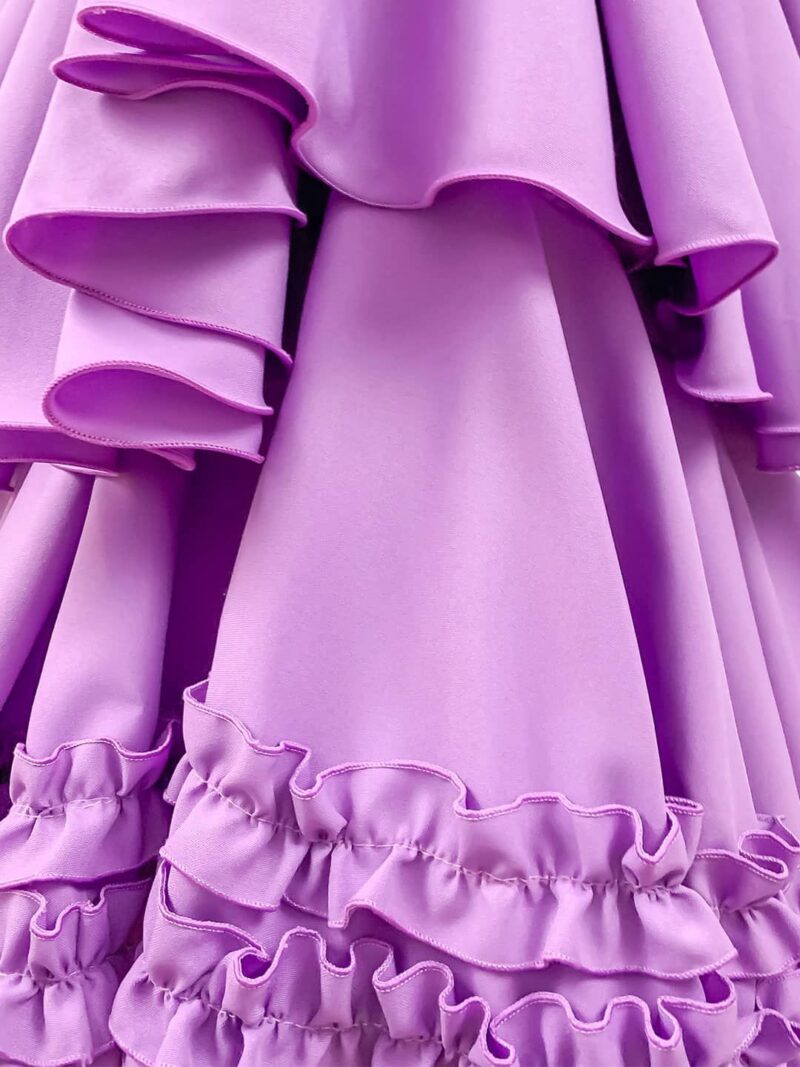 Vestido de Flamenca Nuria Talla 42 - Imagen 5