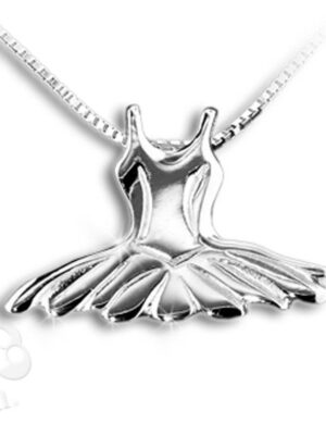 Colgante de Plata Tutú Classico