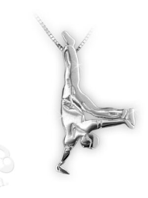 Colgante Plata Hip-Hop Mikelart